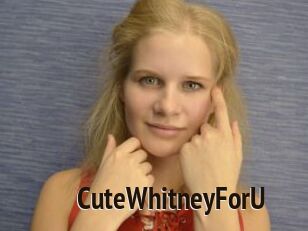 CuteWhitneyForU