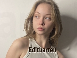 Editbarren