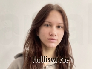 Holliswrote